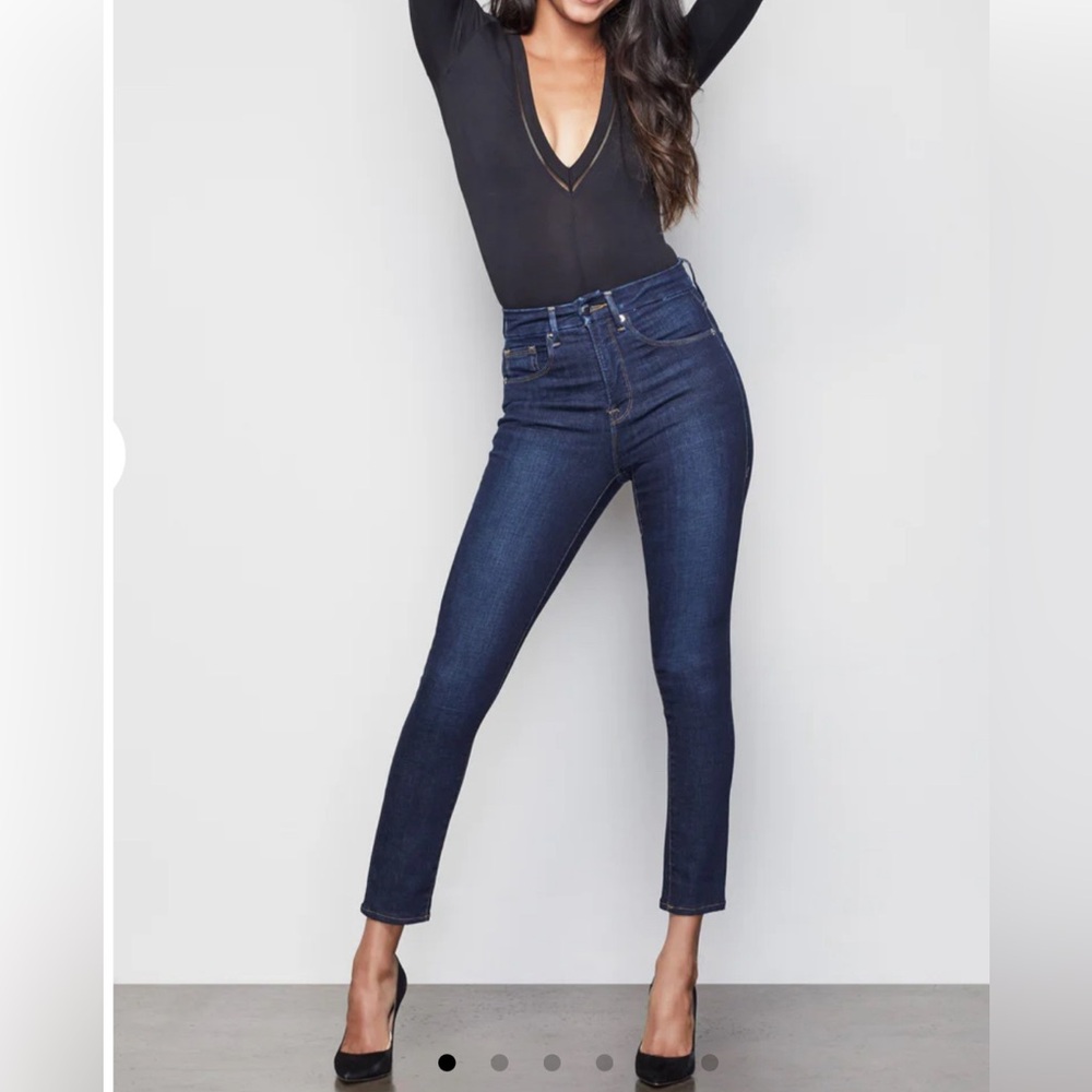 Good American Good Legs Cropped size 26